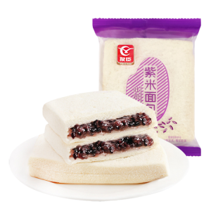 友臣 紫米面包 原味52g（约35包/箱）到期日24.6.1