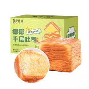 面包计划 椰椰千层吐司 420g（8盒/箱）到期日24.9.11