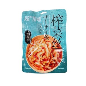 超友味 榨菜丝香辣味 150g（30包/箱）到期日25.7.1