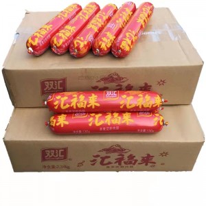 双汇汇福来蒸煮淀粉肉肠 120g（18支/箱）到期日24.8.20