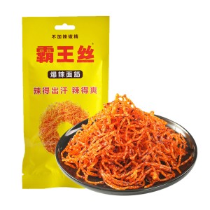 玉峰 霸王丝 爆辣辣条 65g（100包/箱）保质期到24.8.20