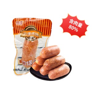 【清仓】信达 地道猪肉肠 原味一根40g（约125个/箱）到期日24.10.1