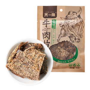 天一角 松木碳烤味牛肉片 46g（35包/箱）25.1.1