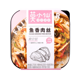 莫小仙 鱼香素肉丝自热米饭205g（18盒/箱）到期日24.6.18