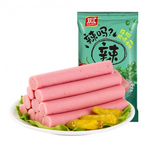 双汇辣吗辣藤椒味火腿肠 320g（10包/箱）到期日24.11.21