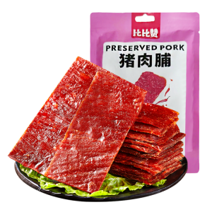 比比赞猪肉脯 香辣味 100g（50包/箱）到期日25.2.27