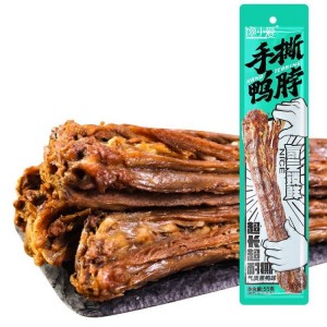 馋小爱鸭脖 气质黑鸭味 55g（60根/箱）到期日25.3.27